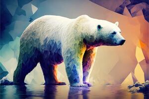 World Polar Bear Day Illustration photo