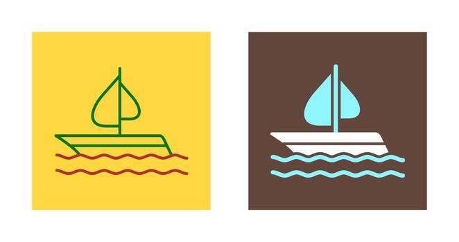 Sailing Vector Icon