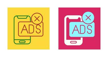 AD Block Vector Icon