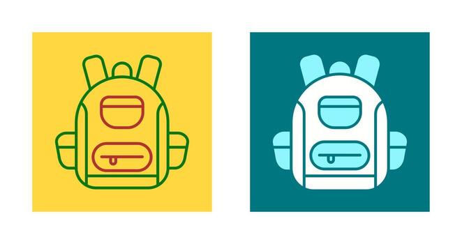 Backpack Vector Icon