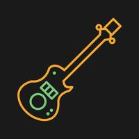 icono de vector de guitarra eléctrica