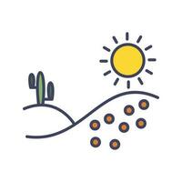 Desert Vector Icon