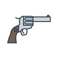 Revolver Vector Icon