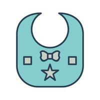 Baby Bib Vector Icon