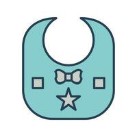 Baby Bib Vector Icon