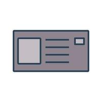 Identity Card Vector Icon