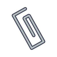 Paper Clip Vector Icon