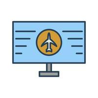 Online Booking Vector Icon