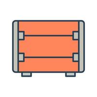 Carbon Heater Vector Icon