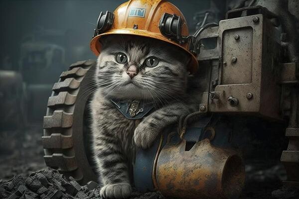 Working Cat Stock Photos, Images and Backgrounds for Free Download