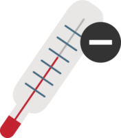 termometer medicinsk platt ikoner png