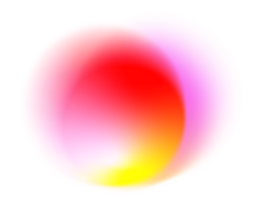 abstract colorful sphere gradient element. Color mesh gradient png