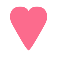 pink heart isolated png