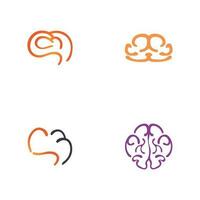 Health Brain vector illustration