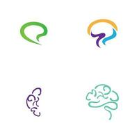 Health Brain vector illustration