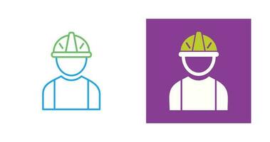 Construction Worker Vector Icon