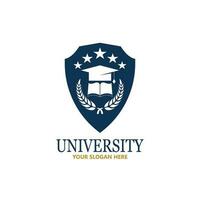University  Academy  School and Course logo design template vector