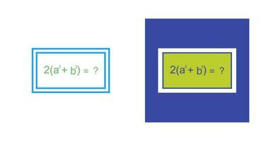 Solving Formula Vector Icon