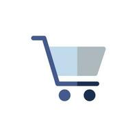 shopping cart icon design vector