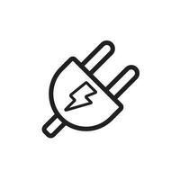 plug icon design vector template