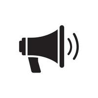 megaphone icon design vector