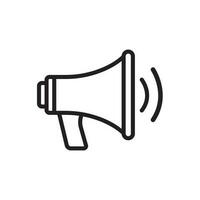 megaphone icon design vector