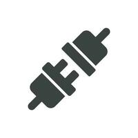 socket outlet plug in icon design vector template