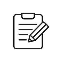 notepad icon design vector template