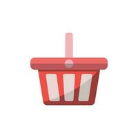 shopping basket icon design vector