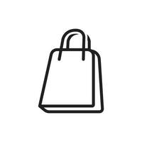 shopping bag icon design vector