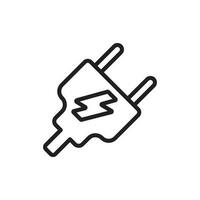 plug icon design vector template