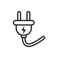 plug icon design vector template