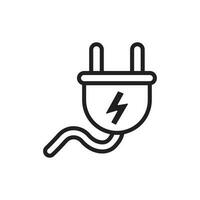 plug icon design vector template