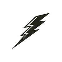 lightning bolt icon design vector template