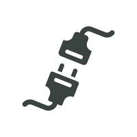 socket outlet plug in icon design vector template