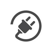 plug icon design vector template