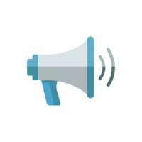 megaphone icon design vector