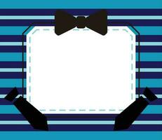 father's day background, tie icon with free space for text. Template for banner, poster, social media, web, greeting card. vector