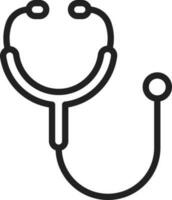 Stethoscope icon vector image.