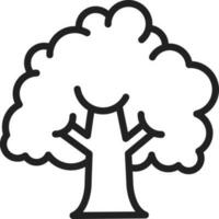 Tree icon vector image.