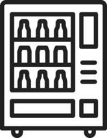 Vending Machine icon vector image.