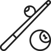 Billiard icon vector image.