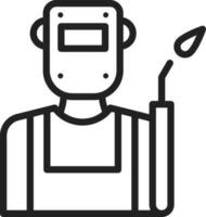 Welder icon vector image.