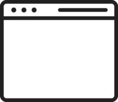 Web Browser icon vector image.