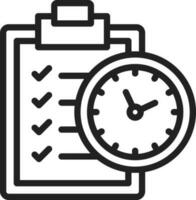 Time Management icon vector image.