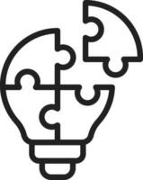 Problem Solving icon vector image.