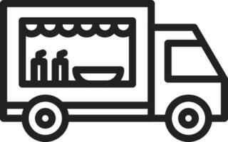 Food Truck icon vector image.