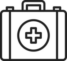 First Aid Kit icon vector image.