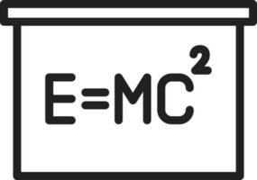 Formula icon vector image.