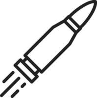 Bullet icon vector image.